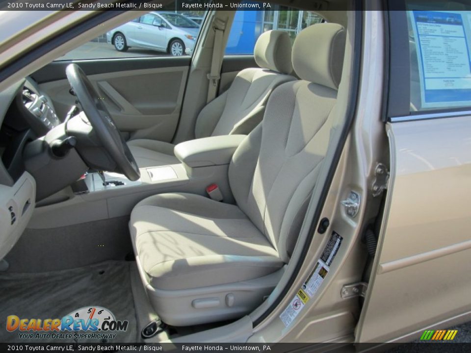 2010 Toyota Camry LE Sandy Beach Metallic / Bisque Photo #7