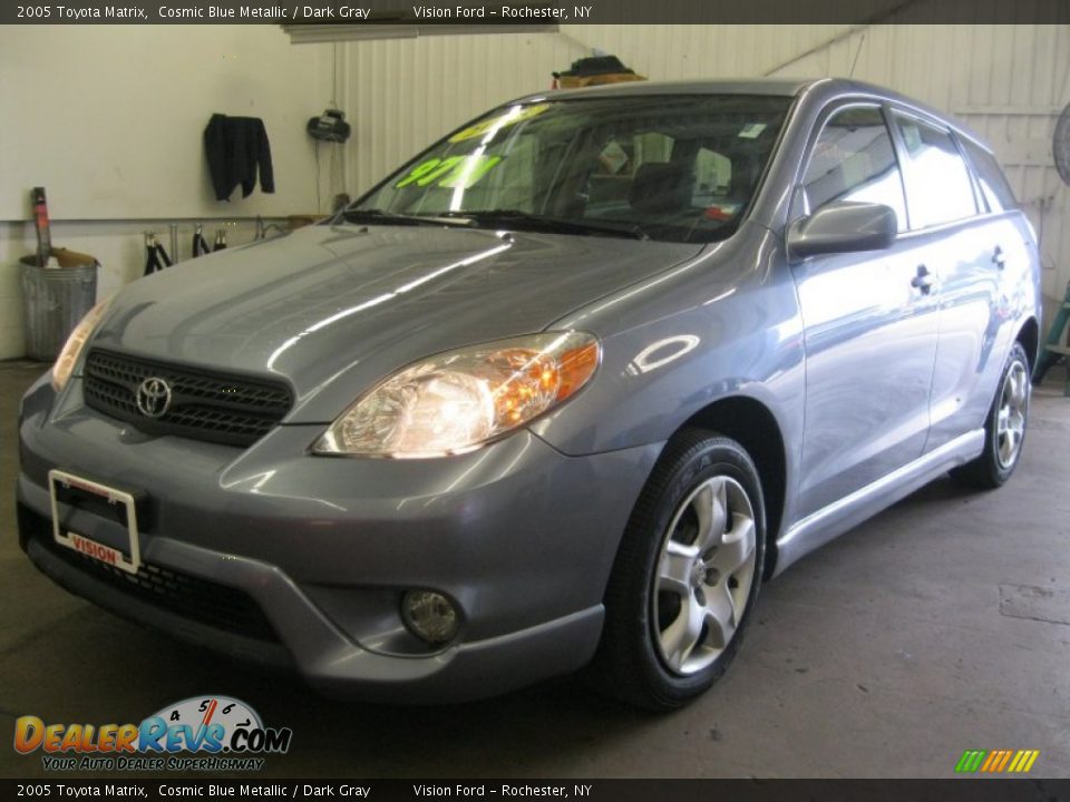 2005 Toyota Matrix Cosmic Blue Metallic / Dark Gray Photo #1