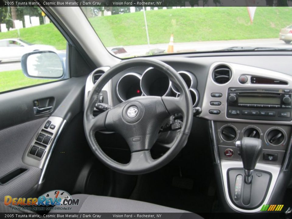 2005 Toyota Matrix Cosmic Blue Metallic / Dark Gray Photo #4