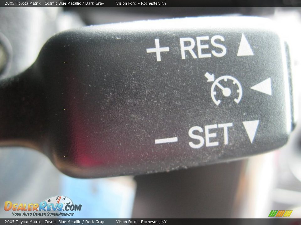 2005 Toyota Matrix Cosmic Blue Metallic / Dark Gray Photo #7