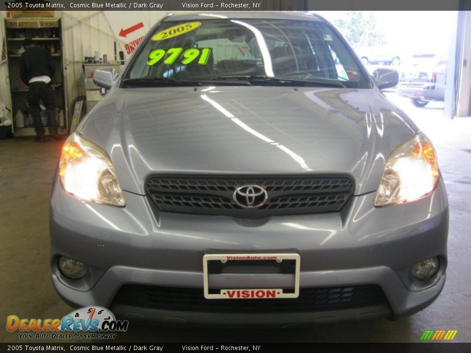 2005 Toyota Matrix Cosmic Blue Metallic / Dark Gray Photo #12