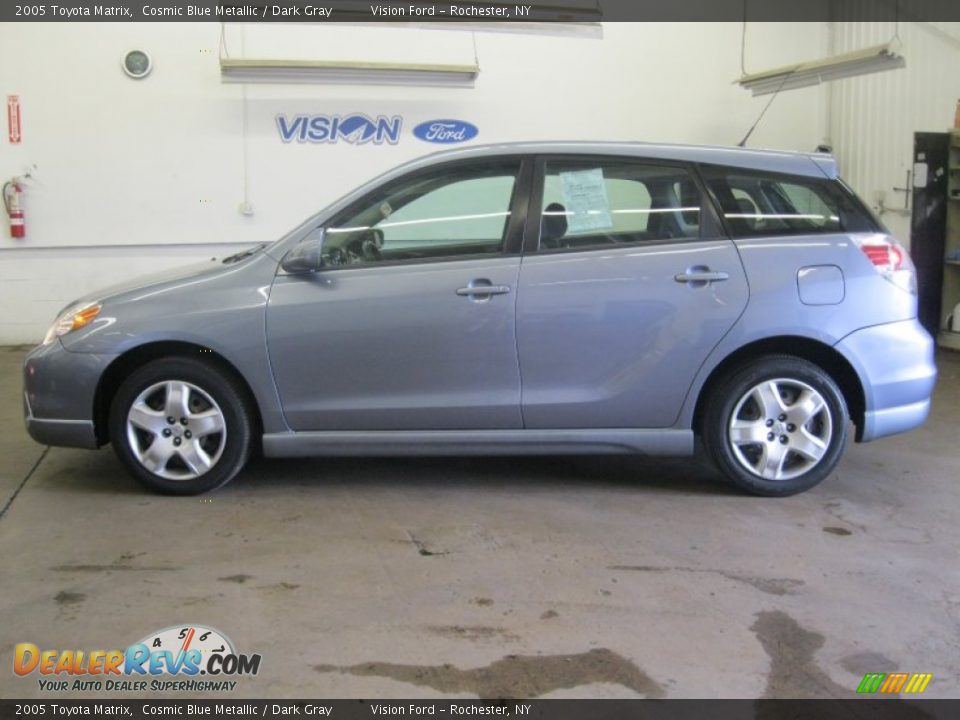 2005 Toyota Matrix Cosmic Blue Metallic / Dark Gray Photo #13