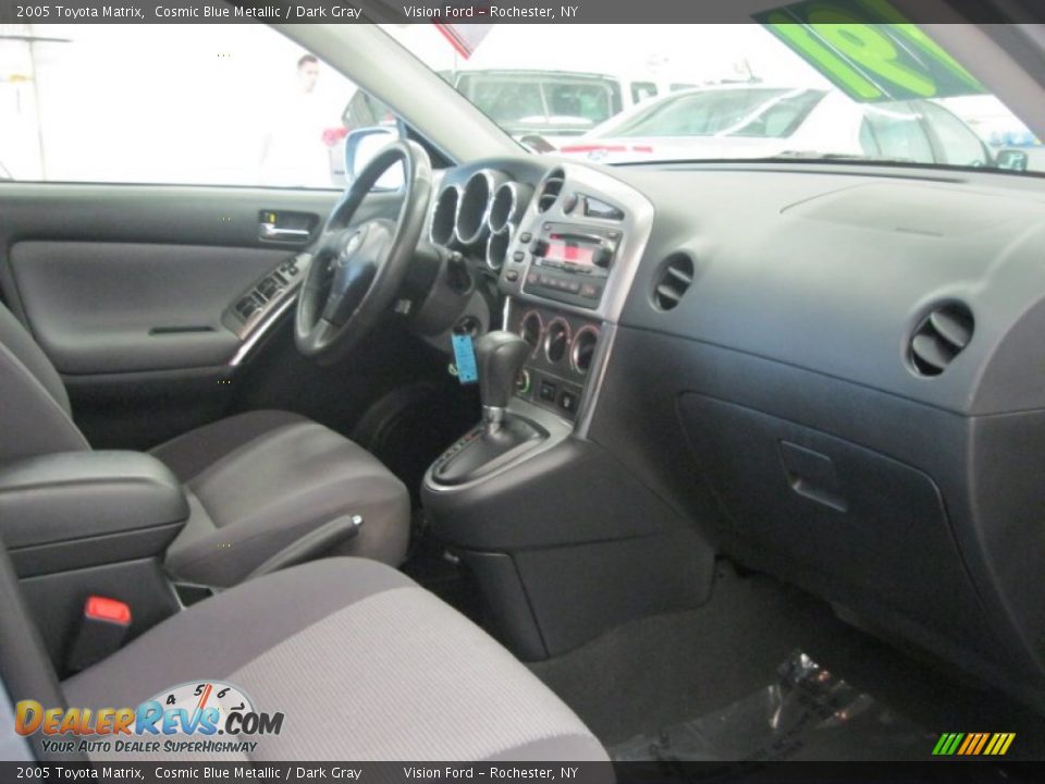 2005 Toyota Matrix Cosmic Blue Metallic / Dark Gray Photo #19