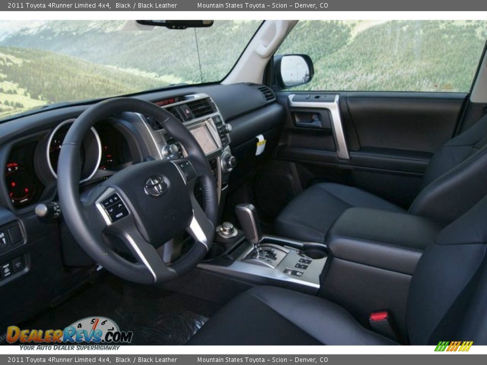 2011 Toyota 4Runner Limited 4x4 Black / Black Leather Photo #4