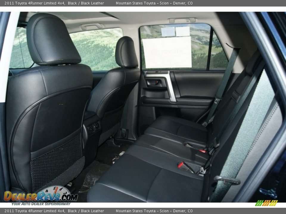 2011 Toyota 4Runner Limited 4x4 Black / Black Leather Photo #7