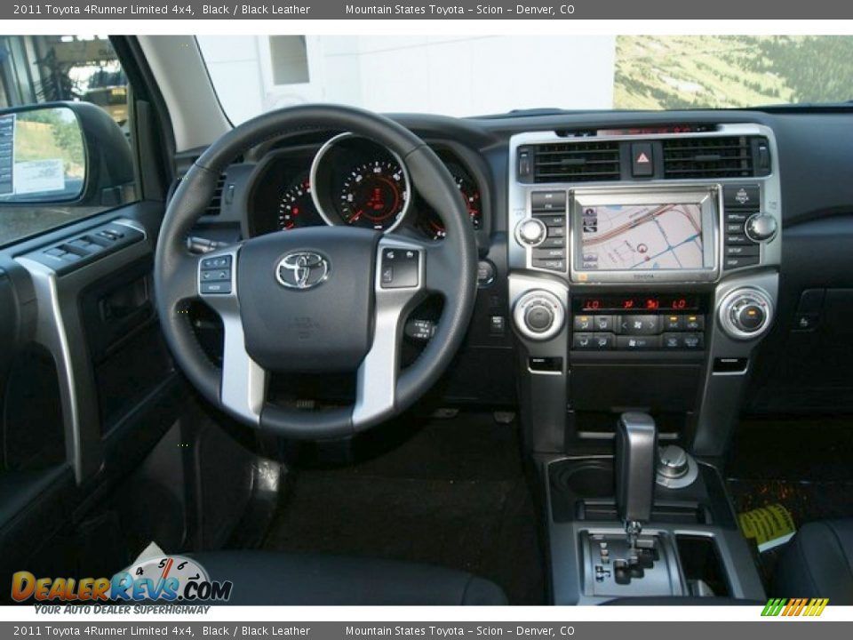 2011 Toyota 4Runner Limited 4x4 Black / Black Leather Photo #11