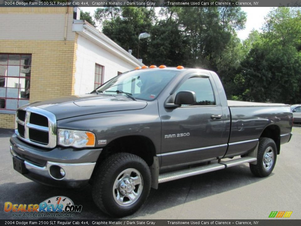 2004 Dodge Ram 2500 SLT Regular Cab 4x4 Graphite Metallic / Dark Slate Gray Photo #1