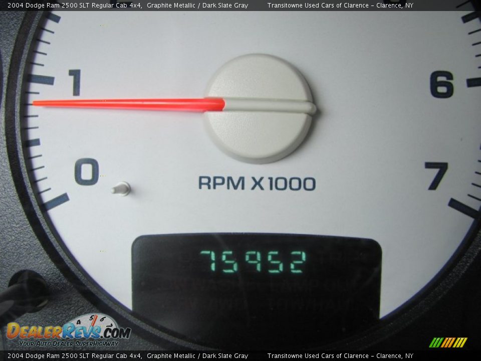 2004 Dodge Ram 2500 SLT Regular Cab 4x4 Graphite Metallic / Dark Slate Gray Photo #3