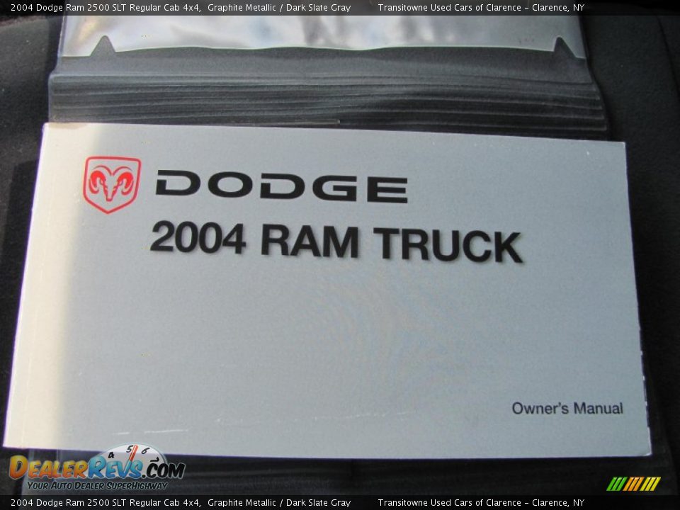 Books/Manuals of 2004 Dodge Ram 2500 SLT Regular Cab 4x4 Photo #4