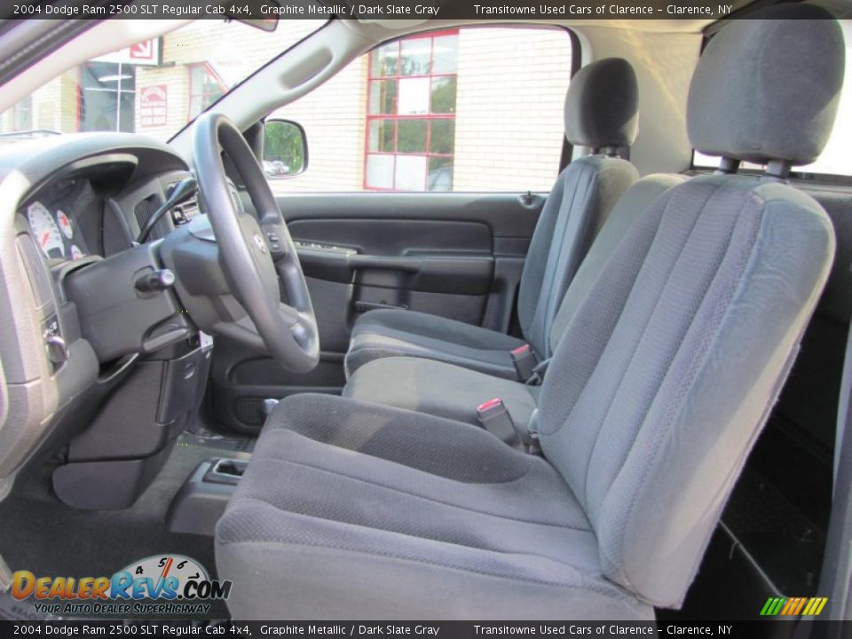 Dark Slate Gray Interior - 2004 Dodge Ram 2500 SLT Regular Cab 4x4 Photo #10