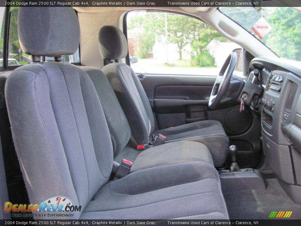 2004 Dodge Ram 2500 SLT Regular Cab 4x4 Graphite Metallic / Dark Slate Gray Photo #15
