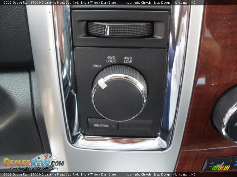 Controls of 2012 Dodge Ram 2500 HD Laramie Mega Cab 4x4 Photo #14