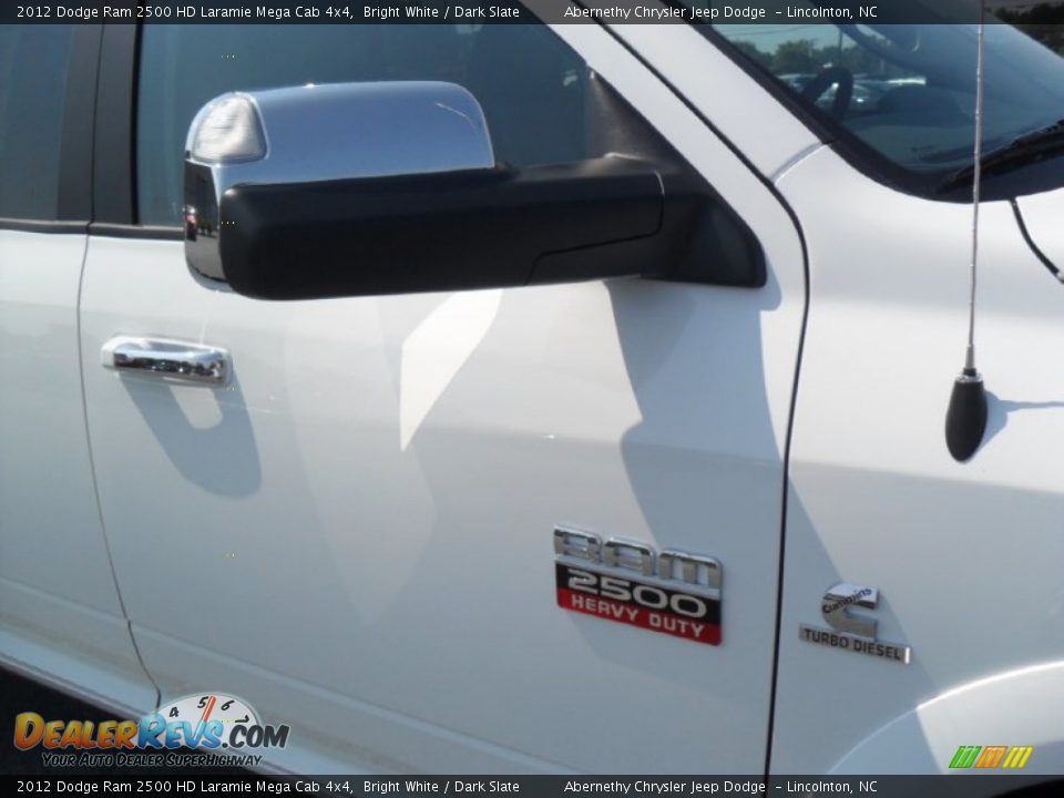 2012 Dodge Ram 2500 HD Laramie Mega Cab 4x4 Bright White / Dark Slate Photo #26