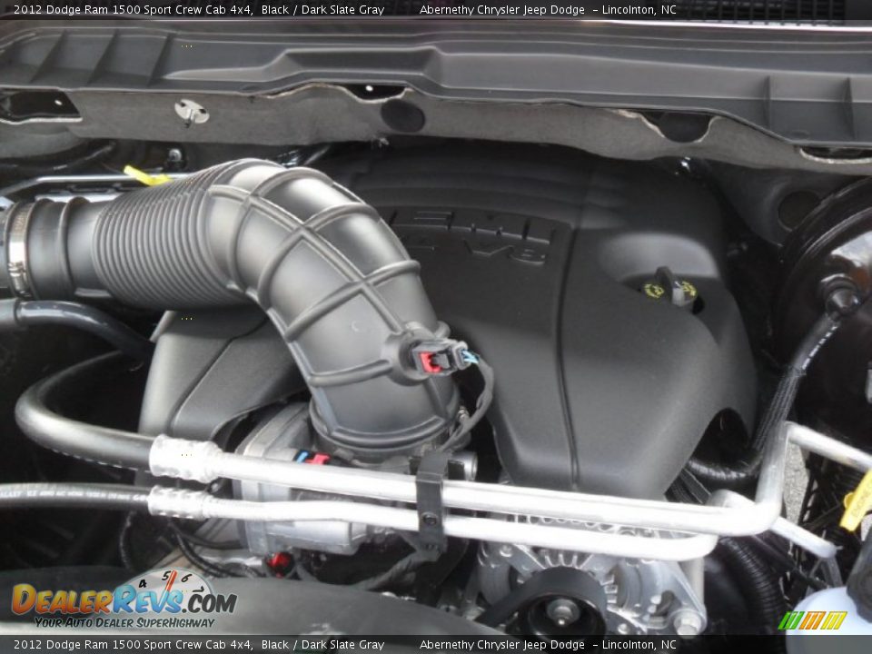 2012 Dodge Ram 1500 Sport Crew Cab 4x4 5.7 Liter HEMI OHV 16-Valve VVT MDS V8 Engine Photo #24