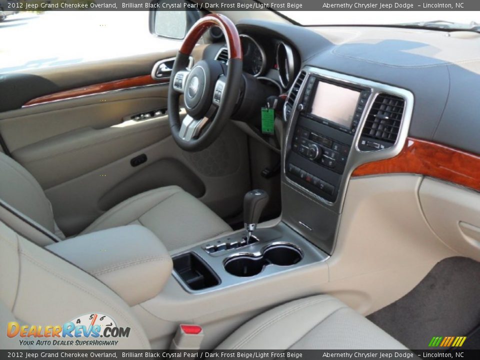 Dashboard of 2012 Jeep Grand Cherokee Overland Photo #23