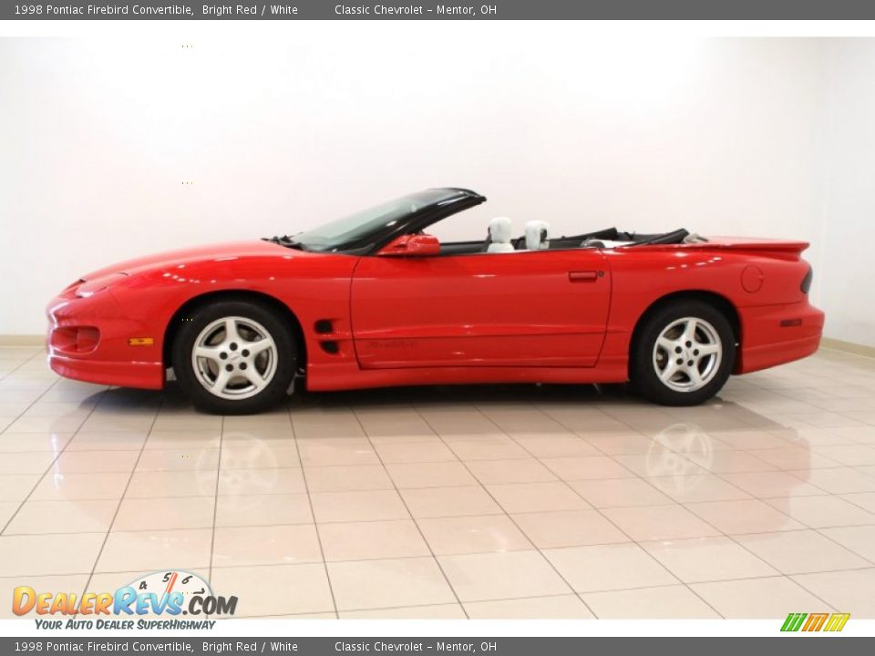 Bright Red 1998 Pontiac Firebird Convertible Photo #5