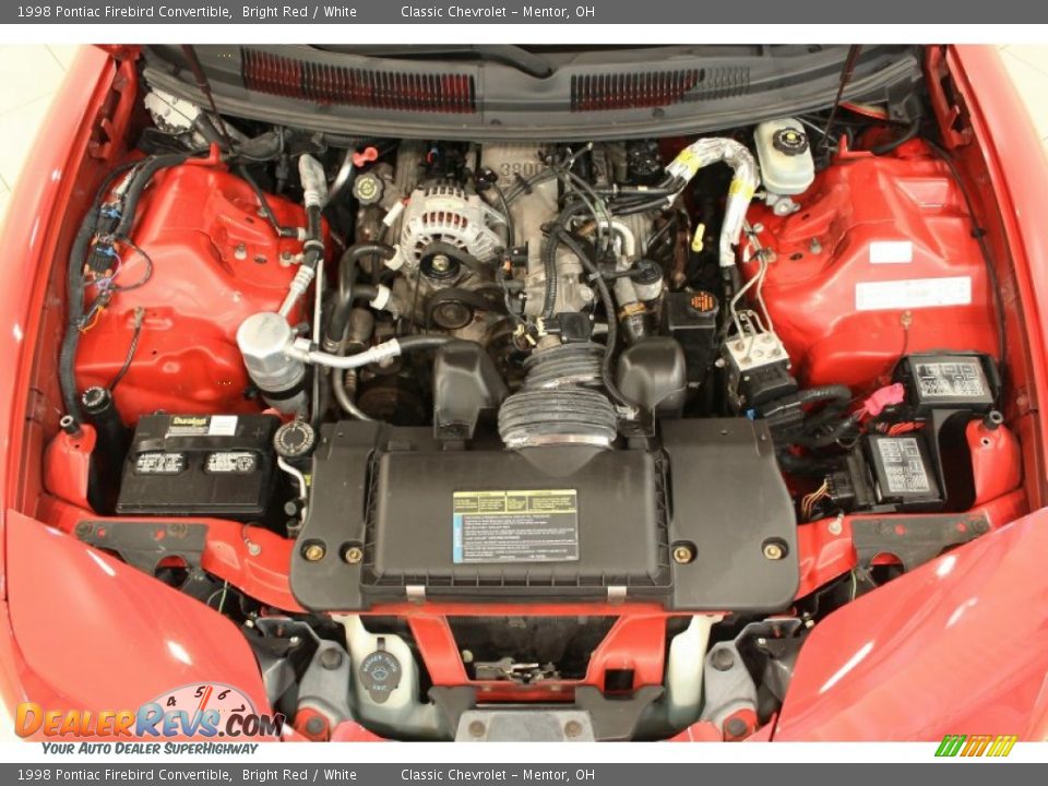 1998 Pontiac Firebird Convertible 3.8 Liter OHV 12-Valve V6 Engine Photo #19