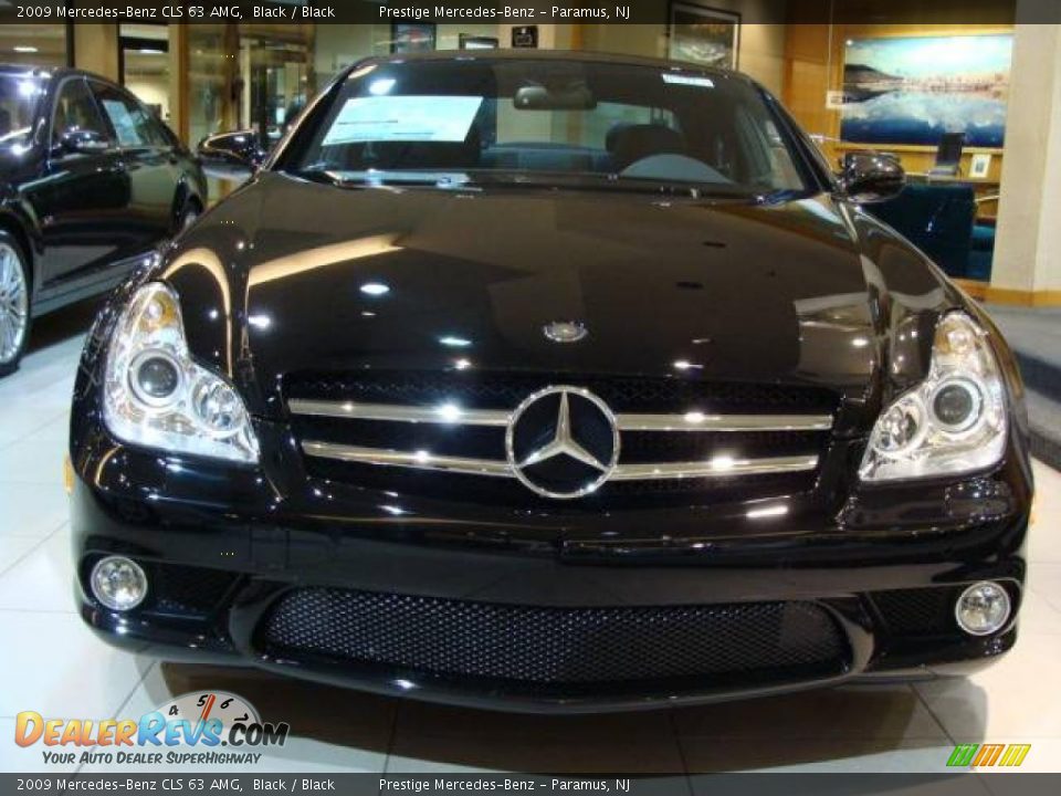 2009 Mercedes-Benz CLS 63 AMG Black / Black Photo #2