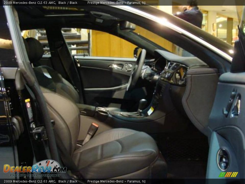 2009 Mercedes-Benz CLS 63 AMG Black / Black Photo #9