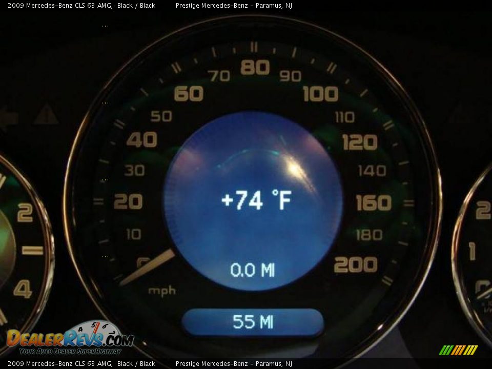 2009 Mercedes-Benz CLS 63 AMG Black / Black Photo #11