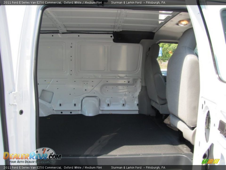 2011 Ford E Series Van E250 Commercial Oxford White / Medium Flint Photo #11