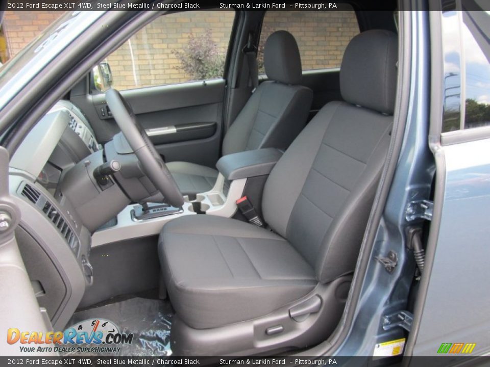 2012 Ford Escape XLT 4WD Steel Blue Metallic / Charcoal Black Photo #8