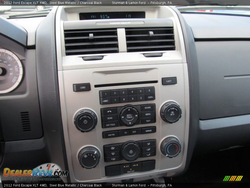 2012 Ford Escape XLT 4WD Steel Blue Metallic / Charcoal Black Photo #12
