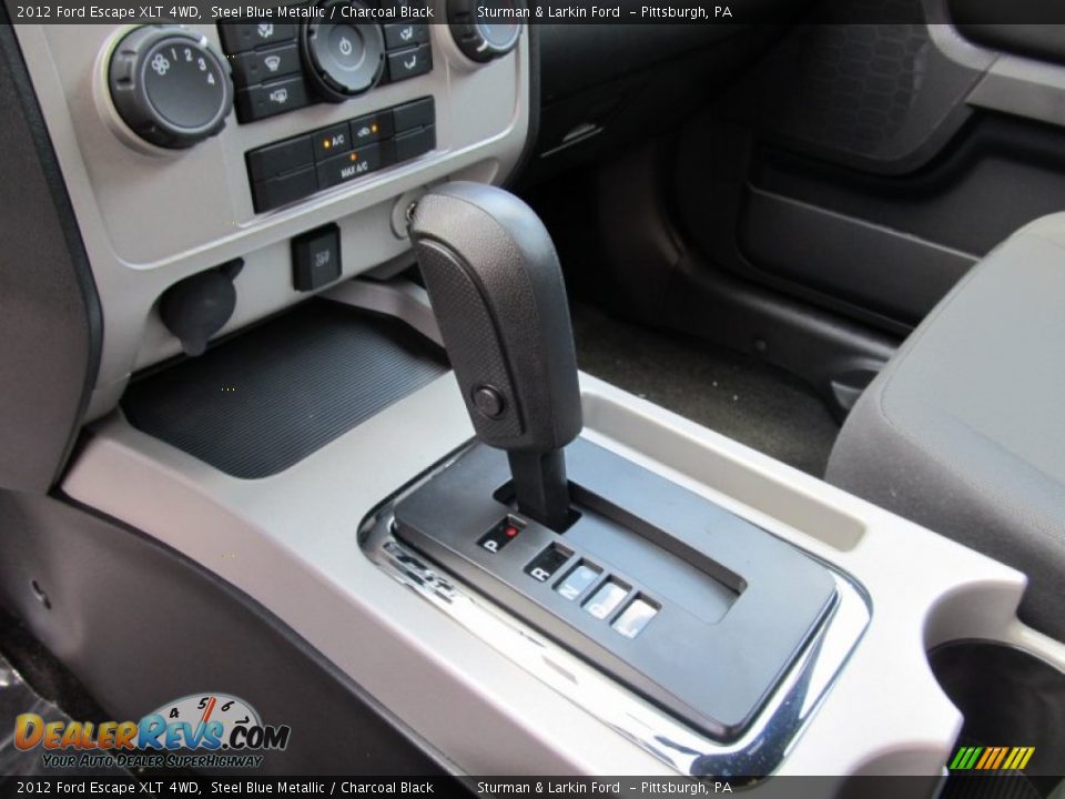 2012 Ford Escape XLT 4WD Steel Blue Metallic / Charcoal Black Photo #13