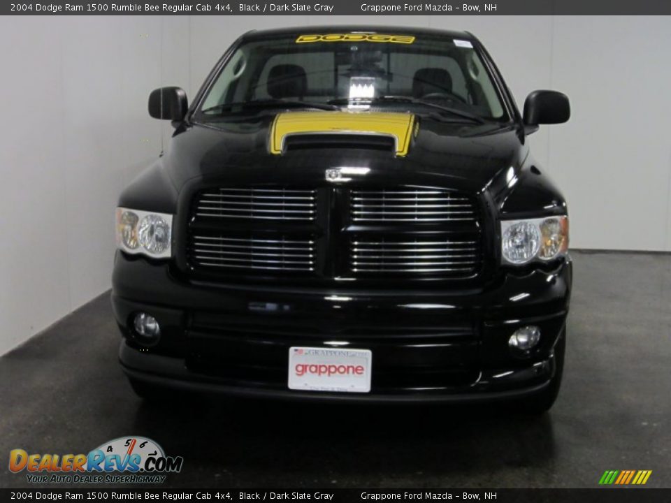 2004 Dodge Ram 1500 Rumble Bee Regular Cab 4x4 Black / Dark Slate Gray Photo #2