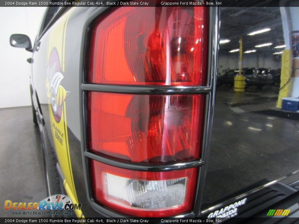 2004 Dodge Ram 1500 Rumble Bee Regular Cab 4x4 Black / Dark Slate Gray Photo #15