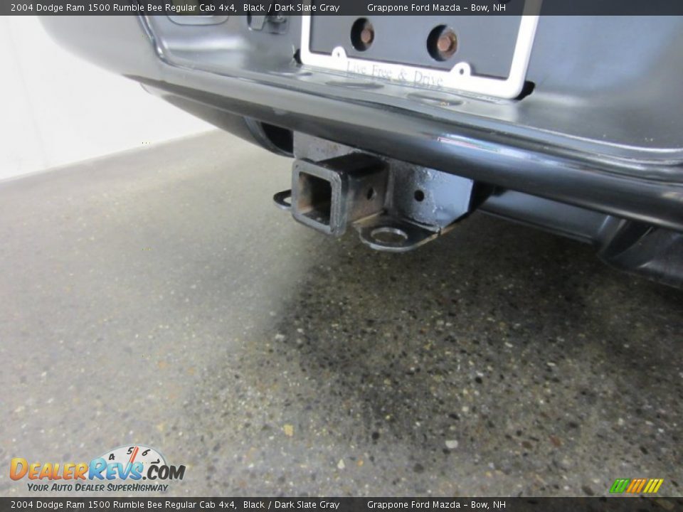 2004 Dodge Ram 1500 Rumble Bee Regular Cab 4x4 Black / Dark Slate Gray Photo #16