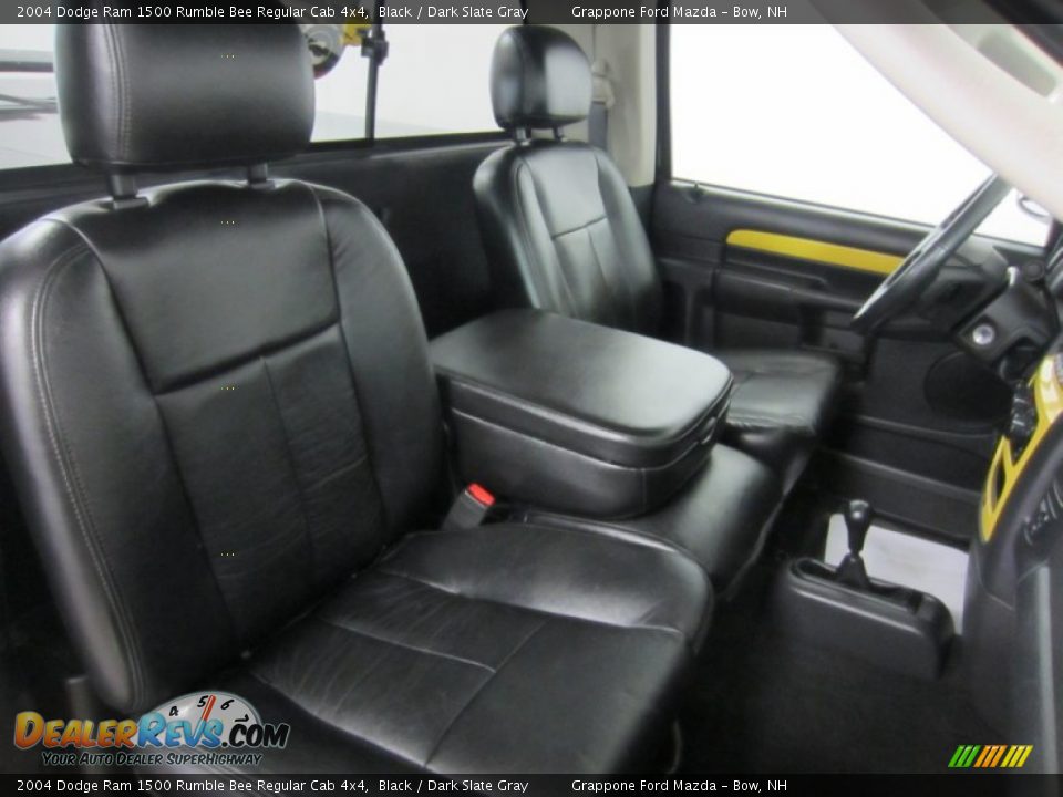 2004 Dodge Ram 1500 Rumble Bee Regular Cab 4x4 Black / Dark Slate Gray Photo #20