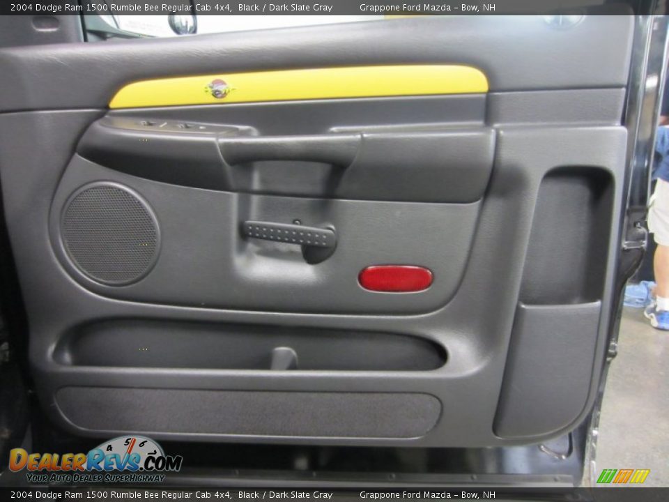 2004 Dodge Ram 1500 Rumble Bee Regular Cab 4x4 Black / Dark Slate Gray Photo #21