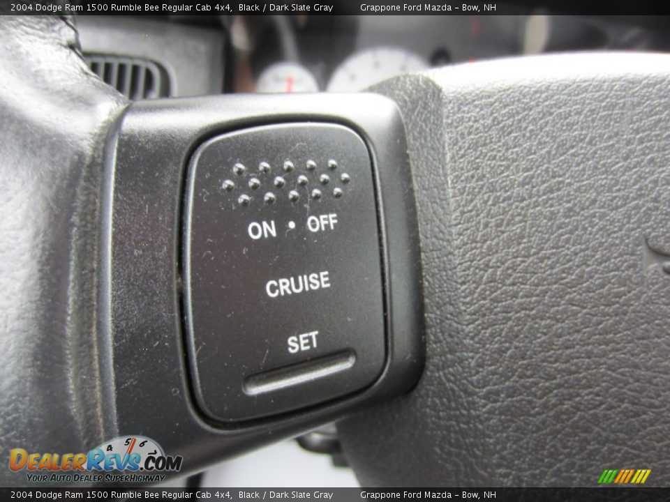 2004 Dodge Ram 1500 Rumble Bee Regular Cab 4x4 Black / Dark Slate Gray Photo #27