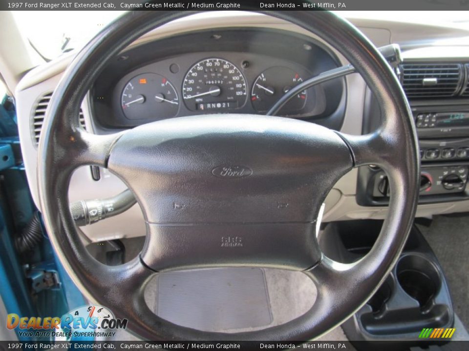 1997 Ford Ranger XLT Extended Cab Steering Wheel Photo #15