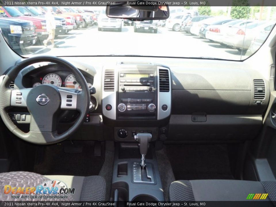 2011 Nissan Xterra Pro-4X 4x4 Night Armor / Pro 4X Gray/Steel Photo #10