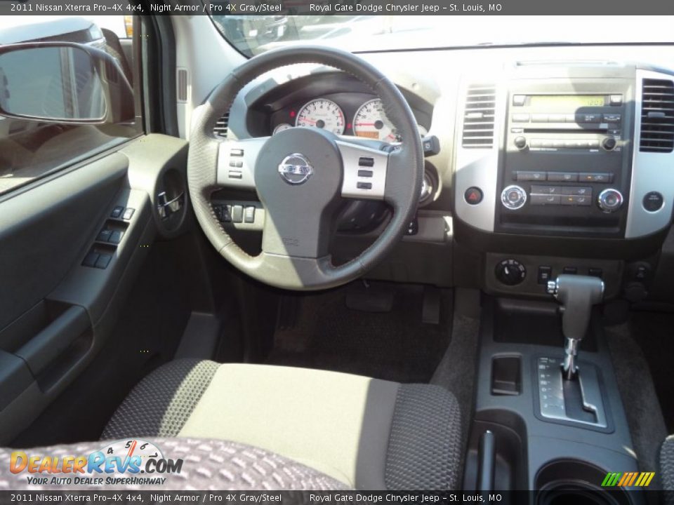 2011 Nissan Xterra Pro-4X 4x4 Night Armor / Pro 4X Gray/Steel Photo #11