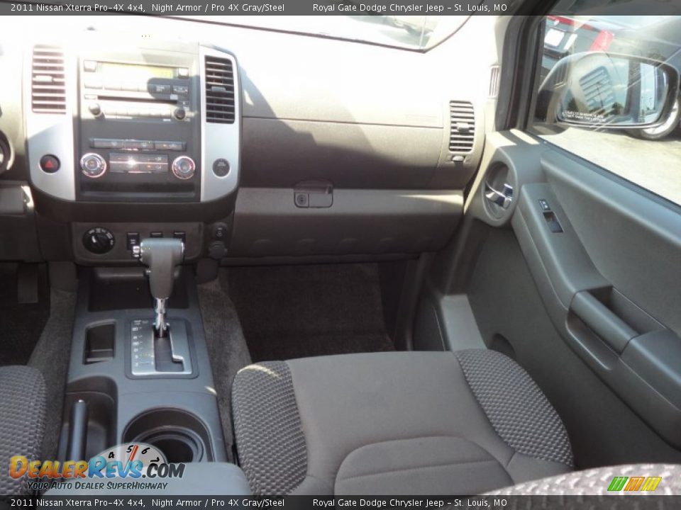 2011 Nissan Xterra Pro-4X 4x4 Night Armor / Pro 4X Gray/Steel Photo #12