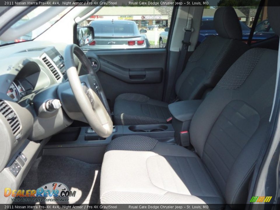 2011 Nissan Xterra Pro-4X 4x4 Night Armor / Pro 4X Gray/Steel Photo #14