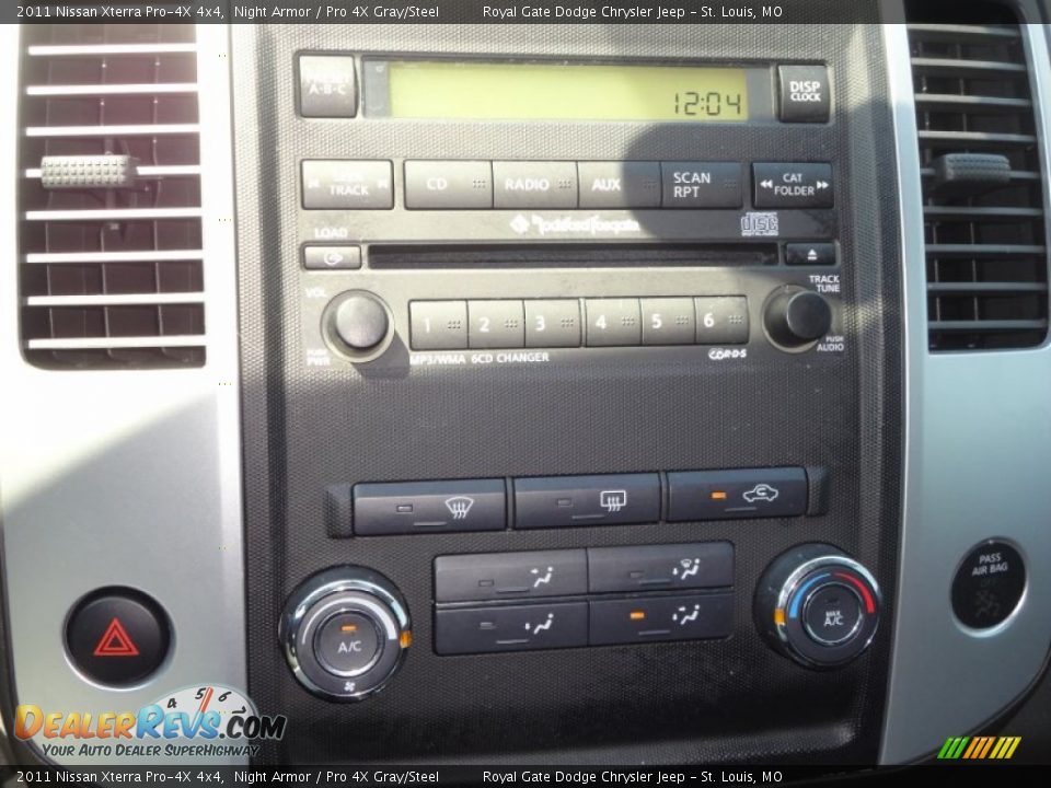 2011 Nissan Xterra Pro-4X 4x4 Night Armor / Pro 4X Gray/Steel Photo #18