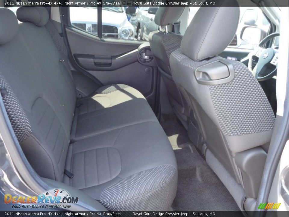2011 Nissan Xterra Pro-4X 4x4 Night Armor / Pro 4X Gray/Steel Photo #25