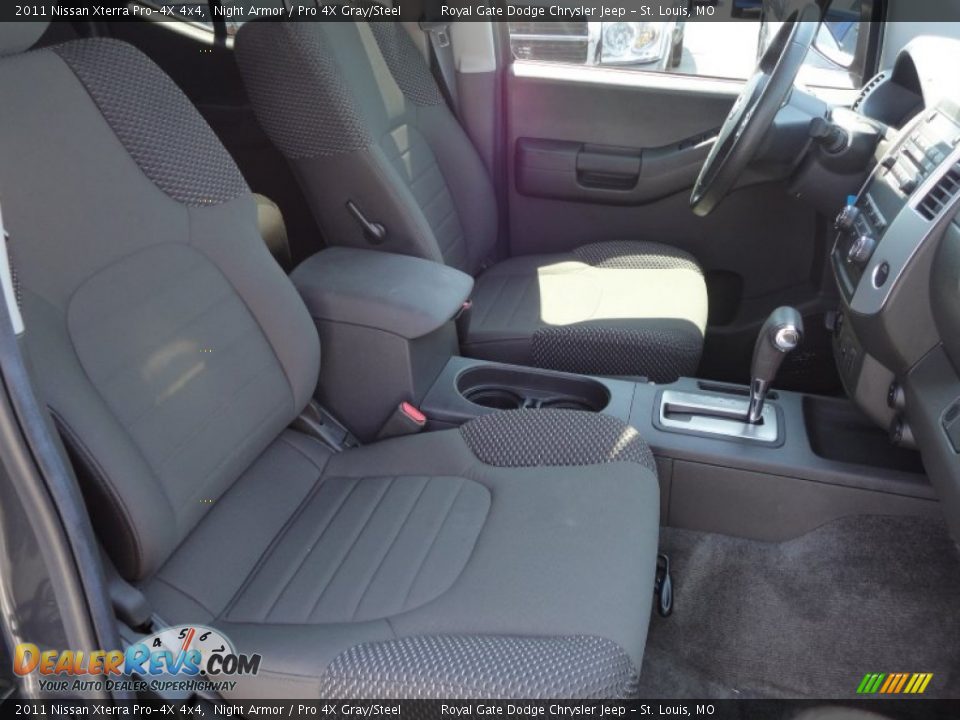 2011 Nissan Xterra Pro-4X 4x4 Night Armor / Pro 4X Gray/Steel Photo #27