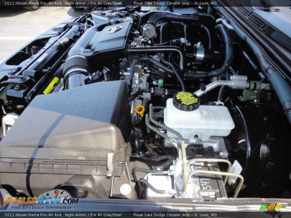 2011 Nissan Xterra Pro-4X 4x4 Night Armor / Pro 4X Gray/Steel Photo #30