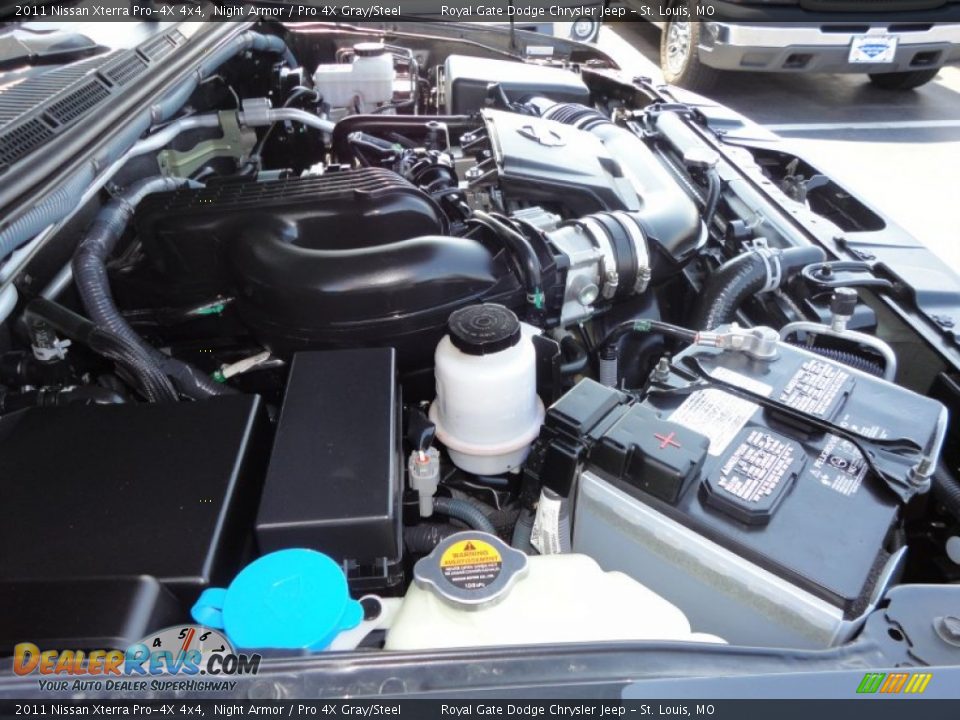 2011 Nissan Xterra Pro-4X 4x4 Night Armor / Pro 4X Gray/Steel Photo #31