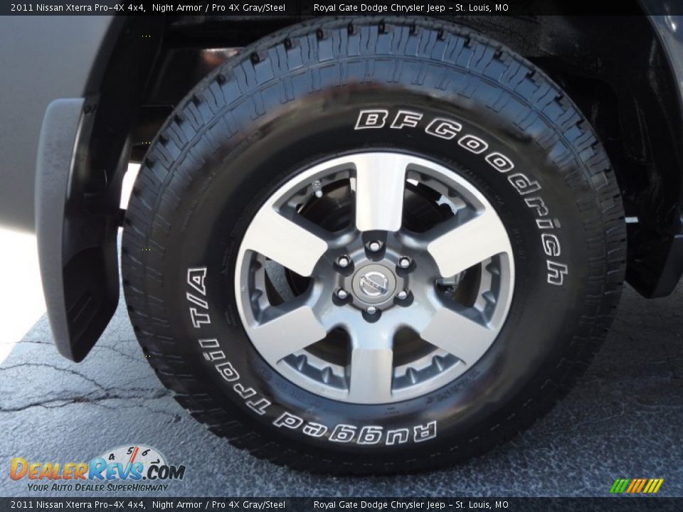 2011 Nissan Xterra Pro-4X 4x4 Night Armor / Pro 4X Gray/Steel Photo #34