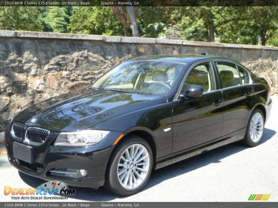 Front 3/4 View of 2009 BMW 3 Series 335d Sedan Photo #2