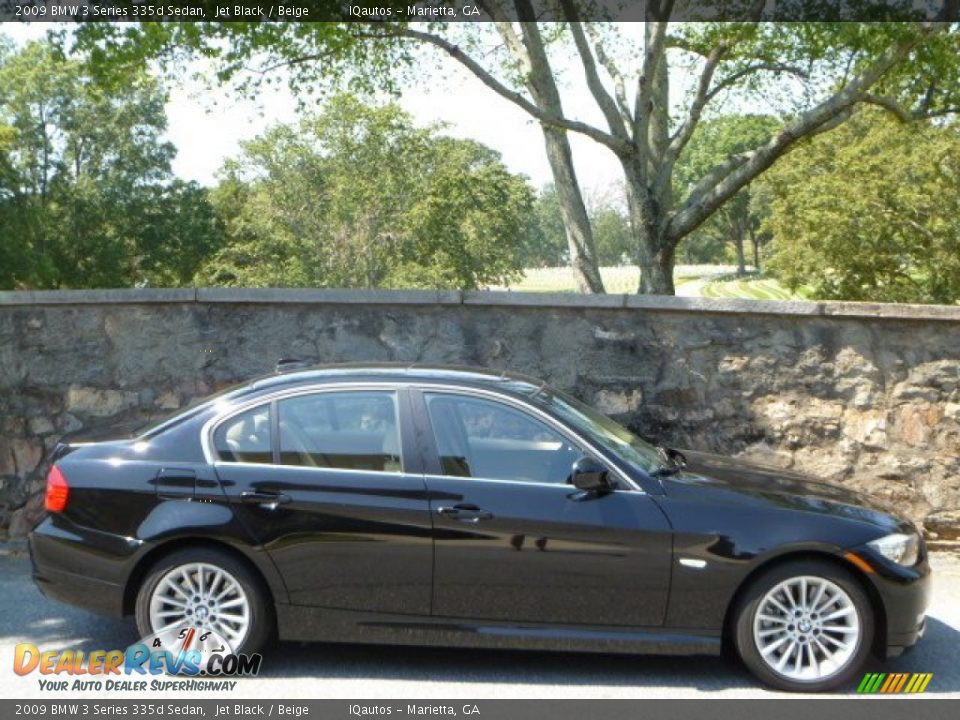 Jet Black 2009 BMW 3 Series 335d Sedan Photo #11