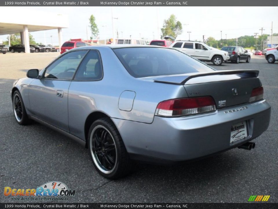 1999 Honda Prelude Crystal Blue Metallic / Black Photo #2