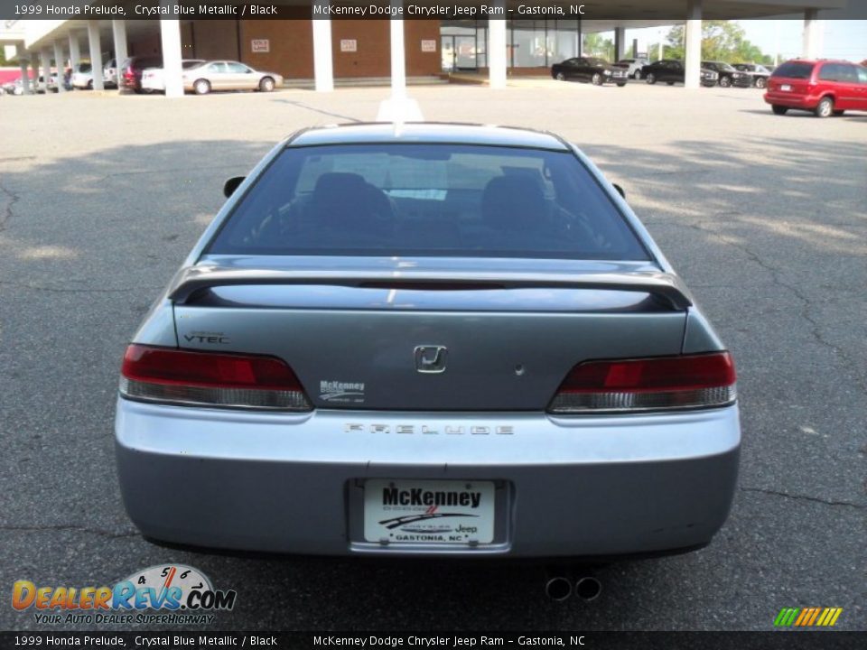 1999 Honda Prelude Crystal Blue Metallic / Black Photo #3