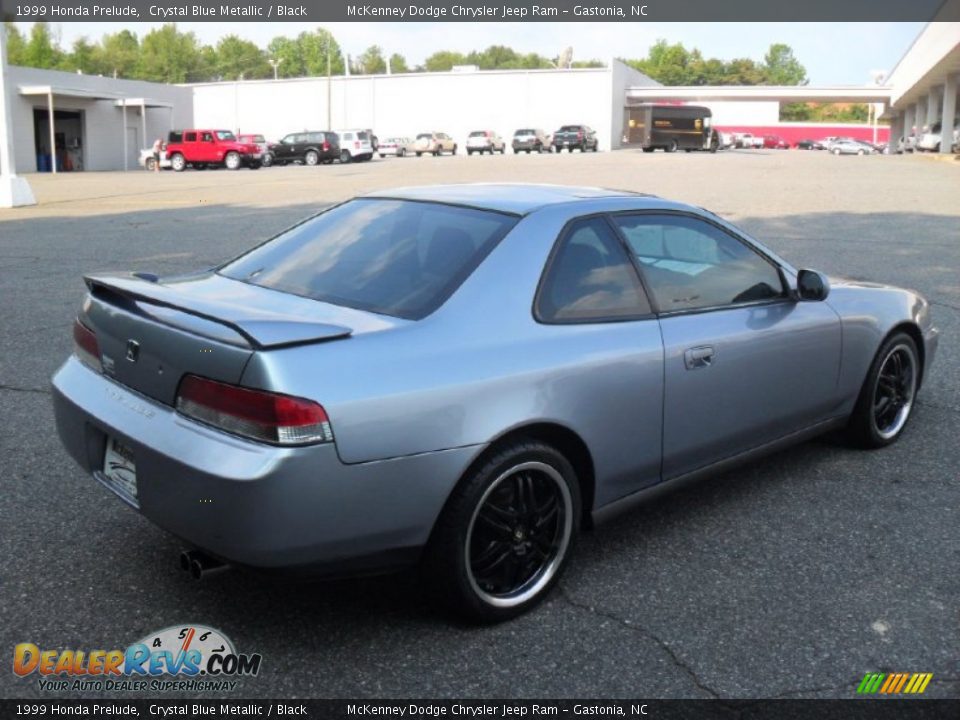 1999 Honda Prelude Crystal Blue Metallic / Black Photo #4